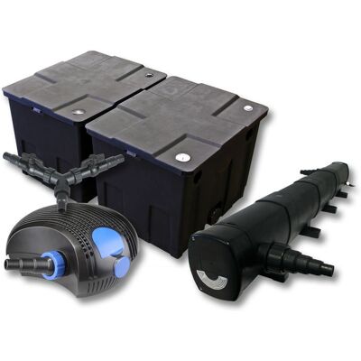Set filtro stagno SunSun - Clarificatore UV 72W, Pompa 100W Set filtro stagno SunSun - Clarificatore UV 72W, Pompa 100W