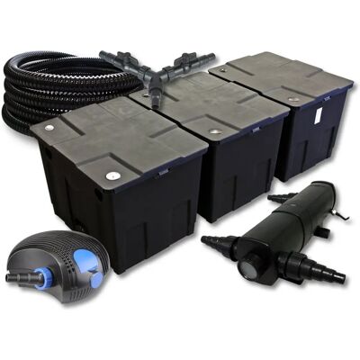 SunSun Bio-Teichfilter Set - 90.000L, 18W UV-klärer, 100W Pumpe SunSun Bio-Teichfilter Set - 90.000L, 18W UV-klärer, 100W Pumpe