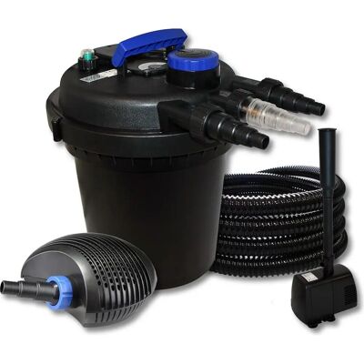 Kit de Filtración de Estanque SunSun - Presión 6000L - UVC 40W - Bajo Consumo Kit de Filtración de Estanque SunSun - Presión 6000L - UVC 40W - Bajo Consumo