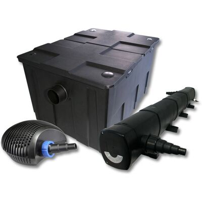 Set di Filtri SunSun per Laghetto 60000L - Clarificatore 72W, Pompa Eco 40W Set di Filtri SunSun per Laghetto 60000L - Clarificatore 72W, Pompa Eco 40W