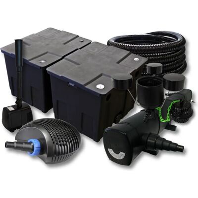 Set de filtros para estanque SunSun - 60000L, Clarificador 72W, Manguera 25m Set de filtros para estanque SunSun - 60000L, Clarificador 72W, Manguera 25m
