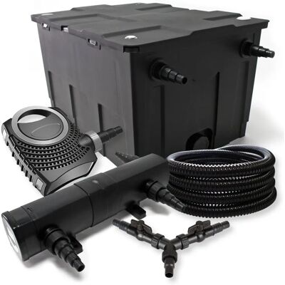 Set filtro stagno SunSun - Per stagno 60000l con clarificatore UV e pompa 10000 l/h Set filtro stagno SunSun - Per stagno 60000l con clarificatore UV e pompa 10000 l/h