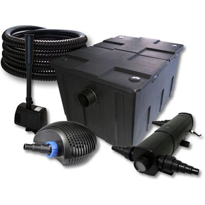 SunSun Teichfilter-Set für 60000L - Clarifier, Eco-Pumpe, 25m Schlauch SunSun Teichfilter-Set für 60000L - Clarifier, Eco-Pumpe, 25m Schlauch