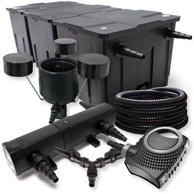 SunSun Gartenteichfilter - UV-Klärer 24W - 90.000L Fassungsvermögen SunSun Gartenteichfilter - UV-Klärer 24W - 90.000L Fassungsvermögen