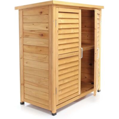 Wiltec Modello 870x465x916 mm Capanno Giardino con Porta Doppia Wiltec Modello 870x465x916 mm Capanno Giardino con Porta Doppia