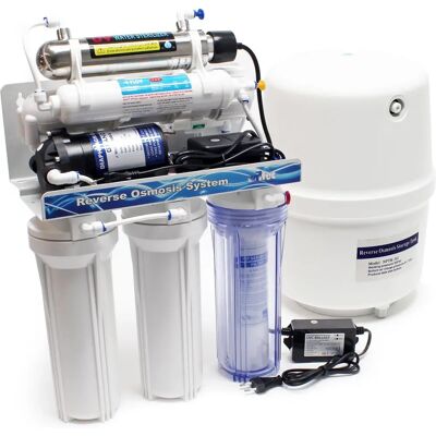 Naturewater 6-Stufen Umkehrosmose - Wasserfilter Naturewater 6-Stufen Umkehrosmose - Wasserfilter