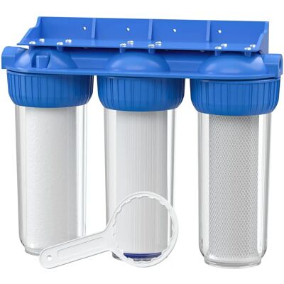 Filtro acqua Naturewater NW-BR10B4 a 3 stadi Filtro acqua Naturewater NW-BR10B4 a 3 stadi