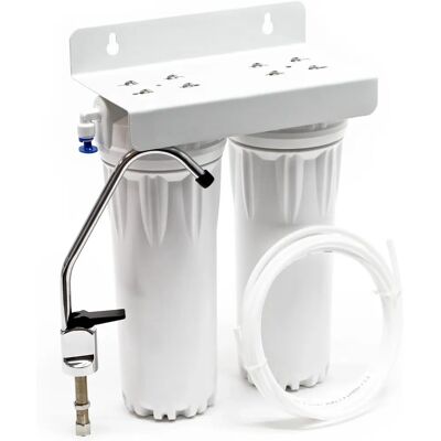 Filtro acqua doppio Naturewater NW-PR302 - Sedimenti & Carbone Filtro acqua doppio Naturewater NW-PR302 - Sedimenti & Carbone