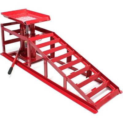 XPOTOOL Rampe hydraulique 2000kg - Elevateur, Hauteur réglable - Publicité XPOTOOL Rampe hydraulique 2000kg - Elevateur, Hauteur réglable - Publicité