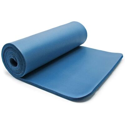 WILTEC - Yogamatte - Blau - 180x60x1.5cm - Rutschfest, Extra Dick WILTEC - Yogamatte - Blau - 180x60x1.5cm - Rutschfest, Extra Dick