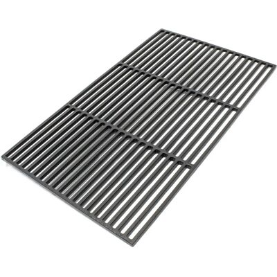 Wiltec Griglia rettangolare in ghisa 67x40cm - Accessorio versatile per barbecue Wiltec Griglia rettangolare in ghisa 67x40cm - Accessorio versatile per barbecue
