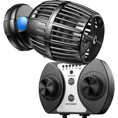 Bomba de oleaje para acuarios Sunsun CW-160 - 1700-20000L/h, 60W, Flujo ajustable Bomba de oleaje para acuarios Sunsun CW-160 - 1700-20000L/h, 60W, Flujo ajustable