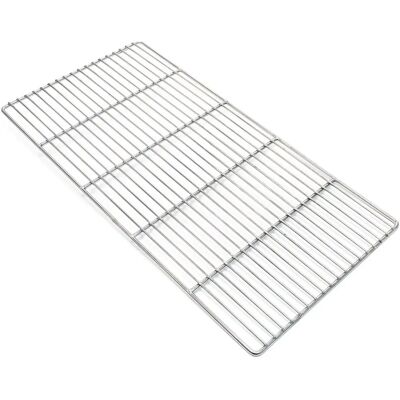 Wiltec Parrilla rectangular de acero inoxidable 58x30cm - Accesorio para barbacoa Wiltec Parrilla rectangular de acero inoxidable 58x30cm - Accesorio para barbacoa
