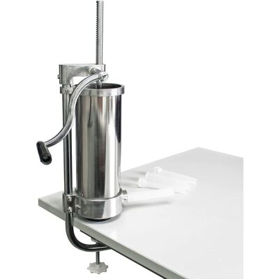 Wiltec Modell - 3,5L Kapazität Wurstfüller - Silber Wiltec Modell - 3,5L Kapazität Wurstfüller - Silber