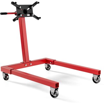 WILTEC Motorstützeständer - Verstellbar, 570kg Kapazität - Motor & Getriebe Arbeiten WILTEC Motorstützeständer - Verstellbar, 570kg Kapazität - Motor & Getriebe Arbeiten
