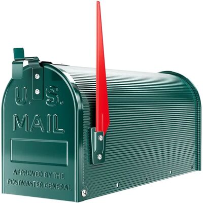 XPOTOOL - Amerikanische Briefkasten mit Flagge - 18x22x48cm XPOTOOL - Amerikanische Briefkasten mit Flagge - 18x22x48cm
