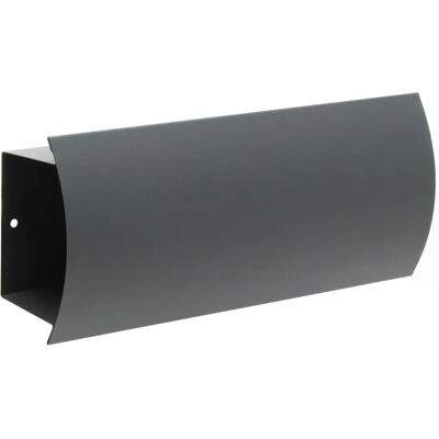 Wiltec V2 Anthrazit Wandmontage Zeitungsfach - Zeitungsrolle Wandmontage Wiltec V2 Anthrazit Wandmontage Zeitungsfach - Zeitungsrolle Wandmontage