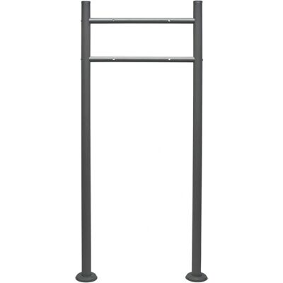 Wiltec Modello 60180 - Supporto universale per cassetta postale in antracite Wiltec Modello 60180 - Supporto universale per cassetta postale in antracite
