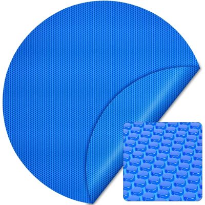 Copertura solare piscina blu Wiltec - ø 3,6 m, telo a bolle, resistente UV Copertura solare piscina blu Wiltec - ø 3,6 m, telo a bolle, resistente UV