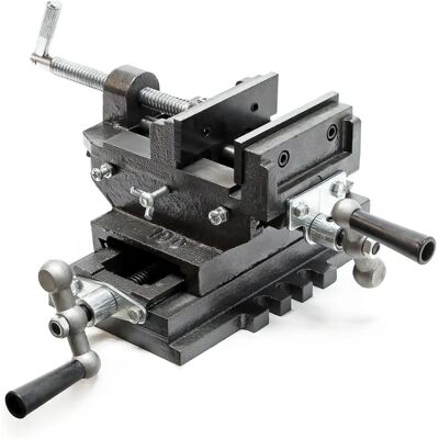 Wiltec - 100mm Maschinenbacken mit Kreuztisch Wiltec - 100mm Maschinenbacken mit Kreuztisch