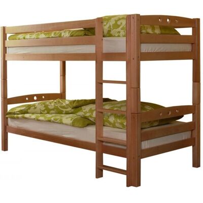 TiCAA Lupo R Naturbuche Hochbett - Bett TiCAA Lupo R Naturbuche Hochbett - Bett