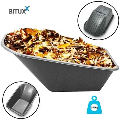 Unknown - PVC 100L - Black - Wheelbarrow bowl Unknown - PVC 100L - Black - Wheelbarrow bowl