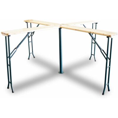 Bituxx 241CM Składany stół barowy na imprezę z otworem na parasolę - Bar Table Bituxx 241CM Składany stół barowy na imprezę z otworem na parasolę - Bar Table