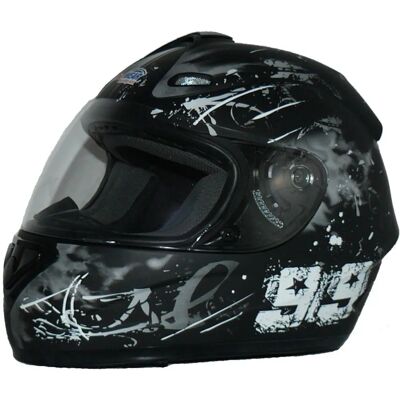 Casque moto intégral Protectwear FS-801 - Noir, Taille L Casque moto intégral Protectwear FS-801 - Noir, Taille L