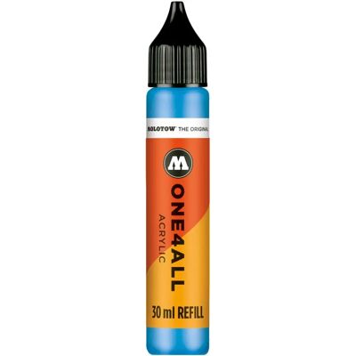 Recharge Acrylique Bleu Choc Molotow - Pour Marqueurs Recharge Acrylique Bleu Choc Molotow - Pour Marqueurs