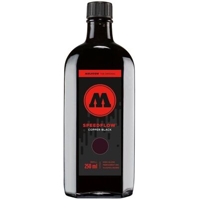Tusz uzupełniający Molotow Speedflow - 250ml Czarny miedź - Tusz do uzupełniania Tusz uzupełniający Molotow Speedflow - 250ml Czarny miedź - Tusz do uzupełniania
