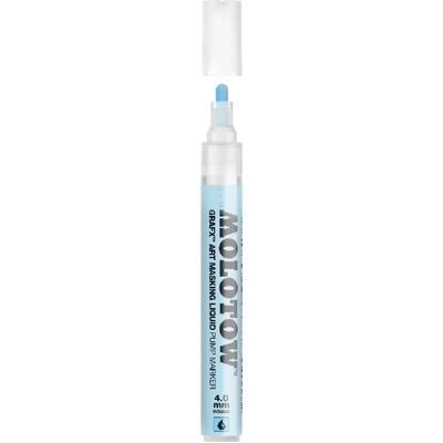 Molotow 728002 Masking Liquid Marker - Oberflächenschutz - 4mm Molotow 728002 Masking Liquid Marker - Oberflächenschutz - 4mm
