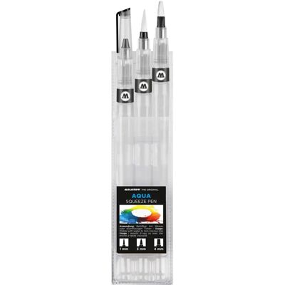 Molotow - Aqua Squeeze Stift Set - Marker / Pinsel Molotow - Aqua Squeeze Stift Set - Marker / Pinsel