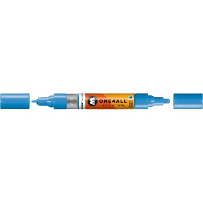 Molotow, Marker, Marqueur pour Maquettes - Twin - Bleu Intense Moyen - 1,5/4mm - -161 - 15 cm Molotow, Marker, Marqueur pour Maquettes - Twin - Bleu Intense Moyen - 1,5/4mm - -161 - 15 cm