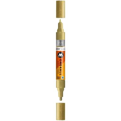 Molotow Gold Acrylmarker - Fein/Br broad - Permanent - Kunstbedarf Molotow Gold Acrylmarker - Fein/Br broad - Permanent - Kunstbedarf