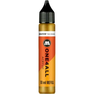 Molotow Nachfüller One4All Metallic Gold 30ml - Acrylfarbe Molotow Nachfüller One4All Metallic Gold 30ml - Acrylfarbe