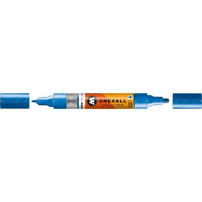 Marqueur Molotow Bleu Métallique - Rechargeable 1,5/4mm - Marqueur Marqueur Molotow Bleu Métallique - Rechargeable 1,5/4mm - Marqueur