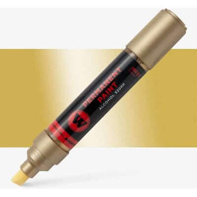 Marqueur permanent doré Molotow - 4-8 mm, Toutes surfaces Marqueur permanent doré Molotow - 4-8 mm, Toutes surfaces