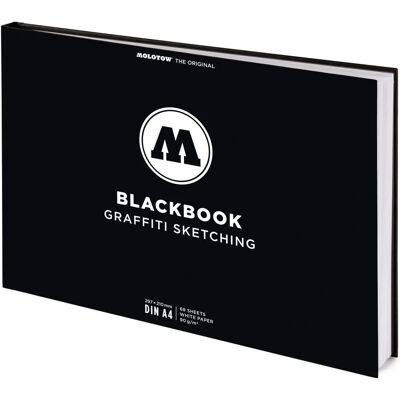 Molotow White Sketchbook - A4 Graffiti Skizzenbuch Unisex Molotow White Sketchbook - A4 Graffiti Skizzenbuch Unisex