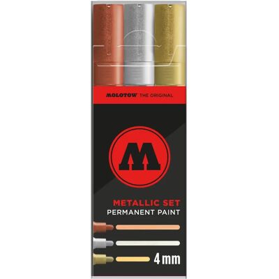 Molotow 220PP Fém készlet - Marker Molotow 220PP Fém készlet - Marker