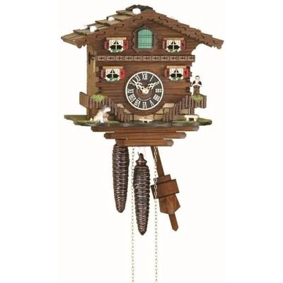 Trenkle 1508 Horloge de Chalet à Coche - Arrêt Nuit - Publicité Trenkle 1508 Horloge de Chalet à Coche - Arrêt Nuit - Publicité