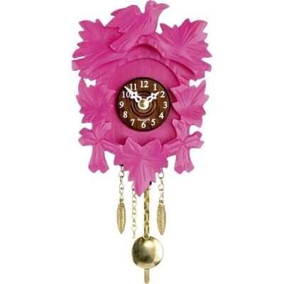 Trenkle - Kuckulino - Rose - Mouvement quartz - Clock - Publicité Trenkle - Kuckulino - Rose - Mouvement quartz - Clock - Publicité