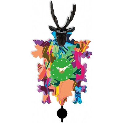 Trenkle 3018_PQ Horloge Murale - Quartz - Multicolore - Publicité Trenkle 3018_PQ Horloge Murale - Quartz - Multicolore - Publicité