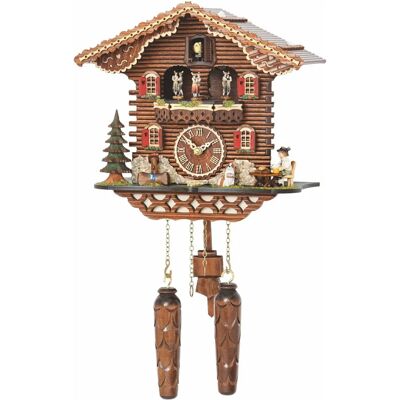Trenkle 4209_QMT_HZZG - Horloge coucou - Quartz - Horloge murale - Publicité Trenkle 4209_QMT_HZZG - Horloge coucou - Quartz - Horloge murale - Publicité