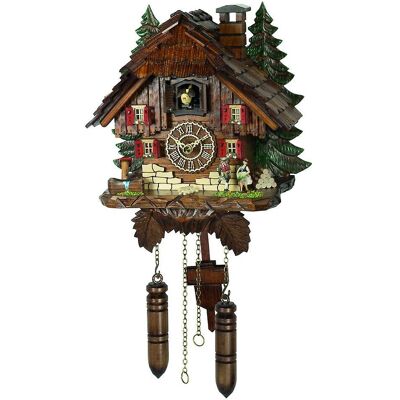 Trenkle 4241_QM_HZZG - Marron - Horloge murale - Cuckoo Clock - Publicité Trenkle 4241_QM_HZZG - Marron - Horloge murale - Cuckoo Clock - Publicité