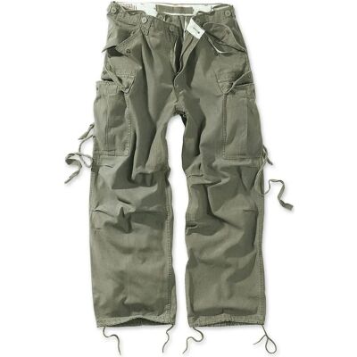 Surplus Vintage Fatigue Kalhoty - Zelené - XL - Kalhoty Surplus Vintage Fatigue Kalhoty - Zelené - XL - Kalhoty
