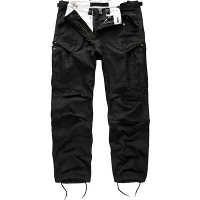 Surplus Vintage Fatigue Spodnie - Czarny - S - Spodnie Surplus Vintage Fatigue Spodnie - Czarny - S - Spodnie
