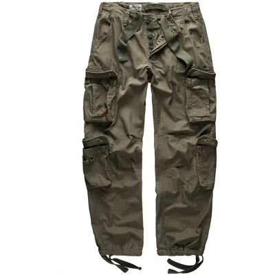 Spodnie Cargo Vintage Olive Surplus Airborne Slim Fit Spodnie Cargo Vintage Olive Surplus Airborne Slim Fit