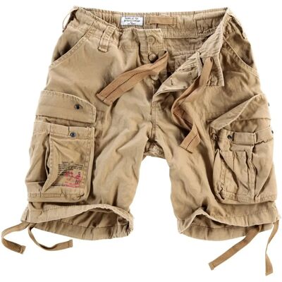 Shorts Vintage Airborne - Beige - XL - Surplus - Publicité Shorts Vintage Airborne - Beige - XL - Surplus - Publicité