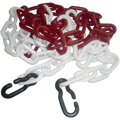Temka Kunststoffkette - 3m, Mit 2 Haken - Innen/Außen Temka Kunststoffkette - 3m, Mit 2 Haken - Innen/Außen