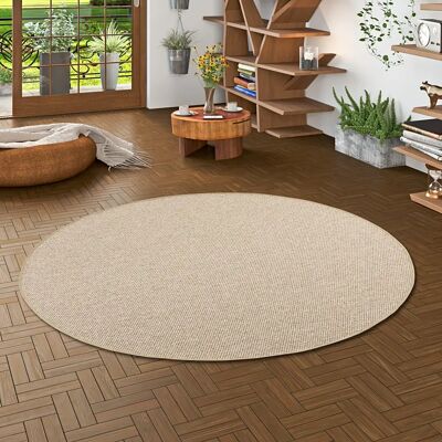 Bentzon - Natural Flatweave Round - 6 Farben - 4 Größen - Rug Bentzon - Natural Flatweave Round - 6 Farben - 4 Größen - Rug